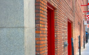 red-doors-parking-blues HDR Background